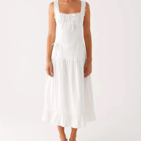 Peppermayo Dresses & Skirts - Peppermayo White Maxi Dress